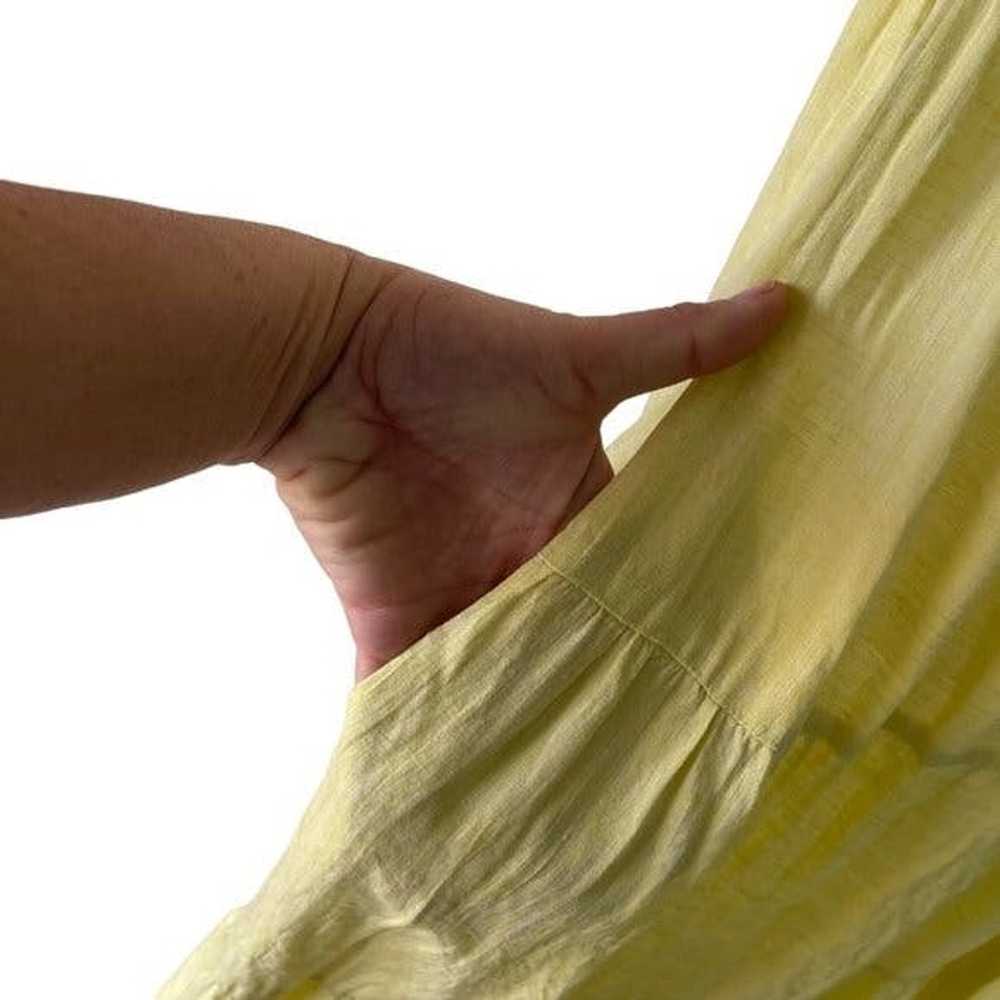 Other Yuvita Womens Maxi Dress Size Medium Yellow… - image 10