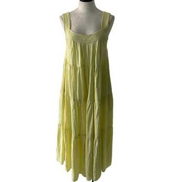 Other Yuvita Womens Maxi Dress Size Medium Yellow… - image 1