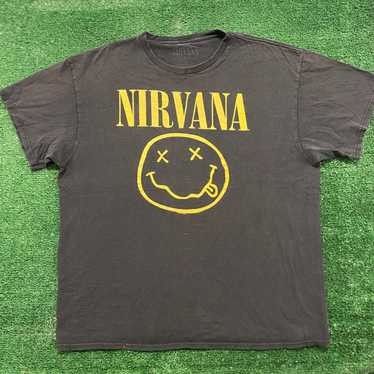 Band Tees × Nirvana × Rock T Shirt Vintage Y2K Ni… - image 1