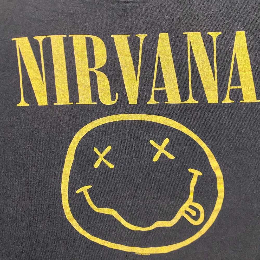 Band Tees × Nirvana × Rock T Shirt Vintage Y2K Ni… - image 3