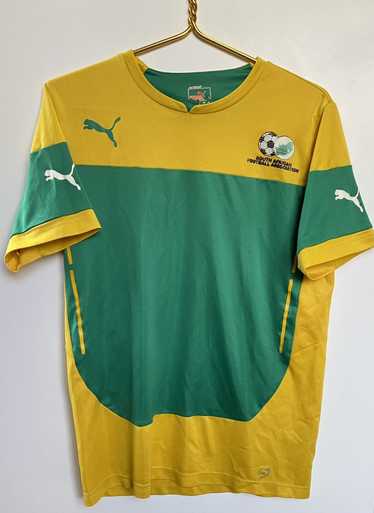Puma × Soccer Jersey × Vintage SOUTH AFRICA HOME F