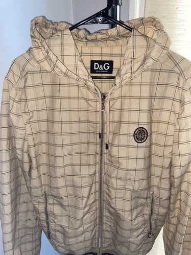 Dolce & Gabbana D&G Beige Checker Printed Cotton B