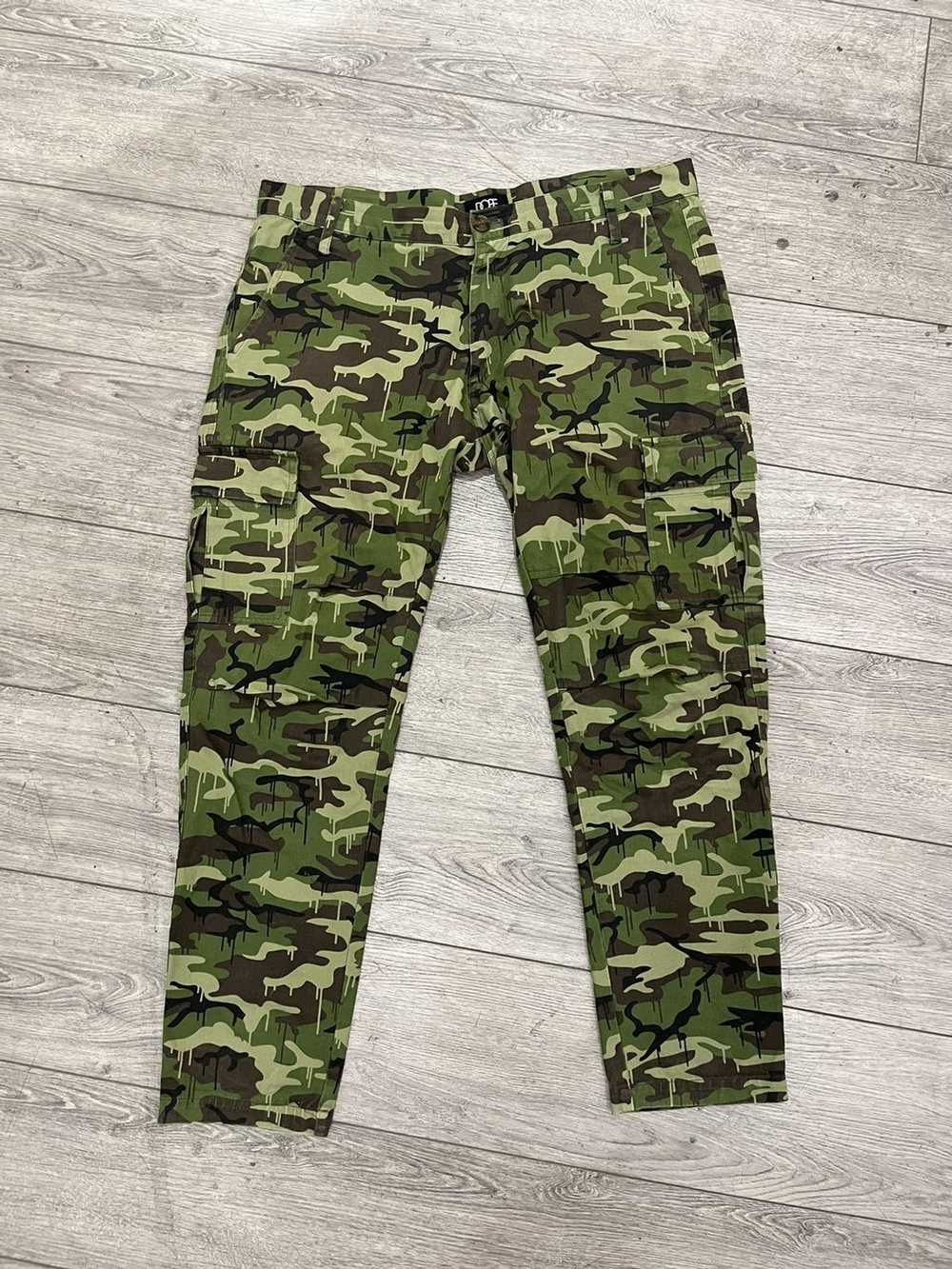 Dope Dope Camo Drip Cargo Pant - Gem