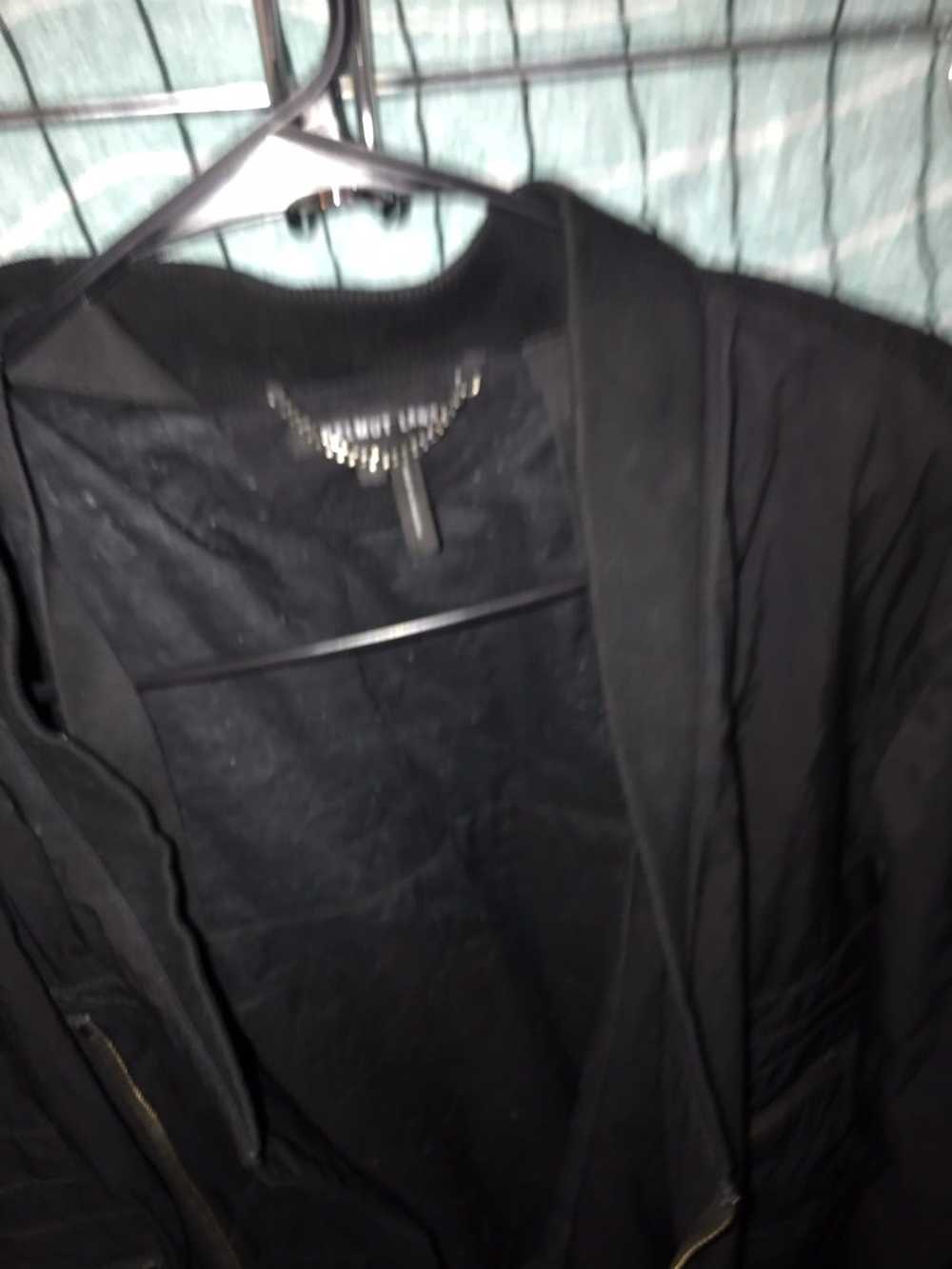 Helmut Lang Helmut Lang Asymmetrical Bomber Jacket - image 3