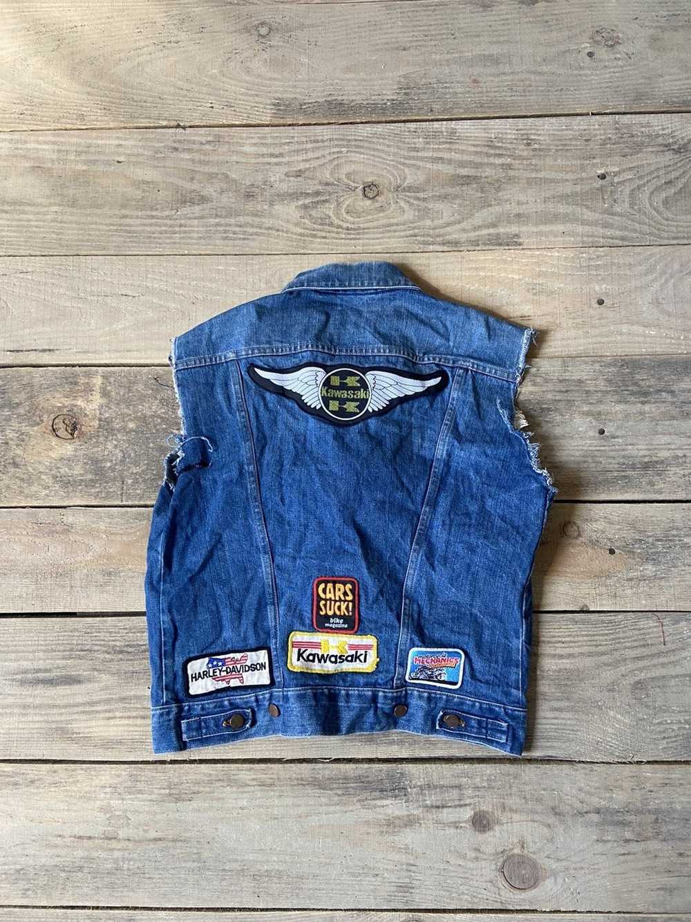 Racing × Vintage × Wrangler Vintage Wrangler Patc… - image 2