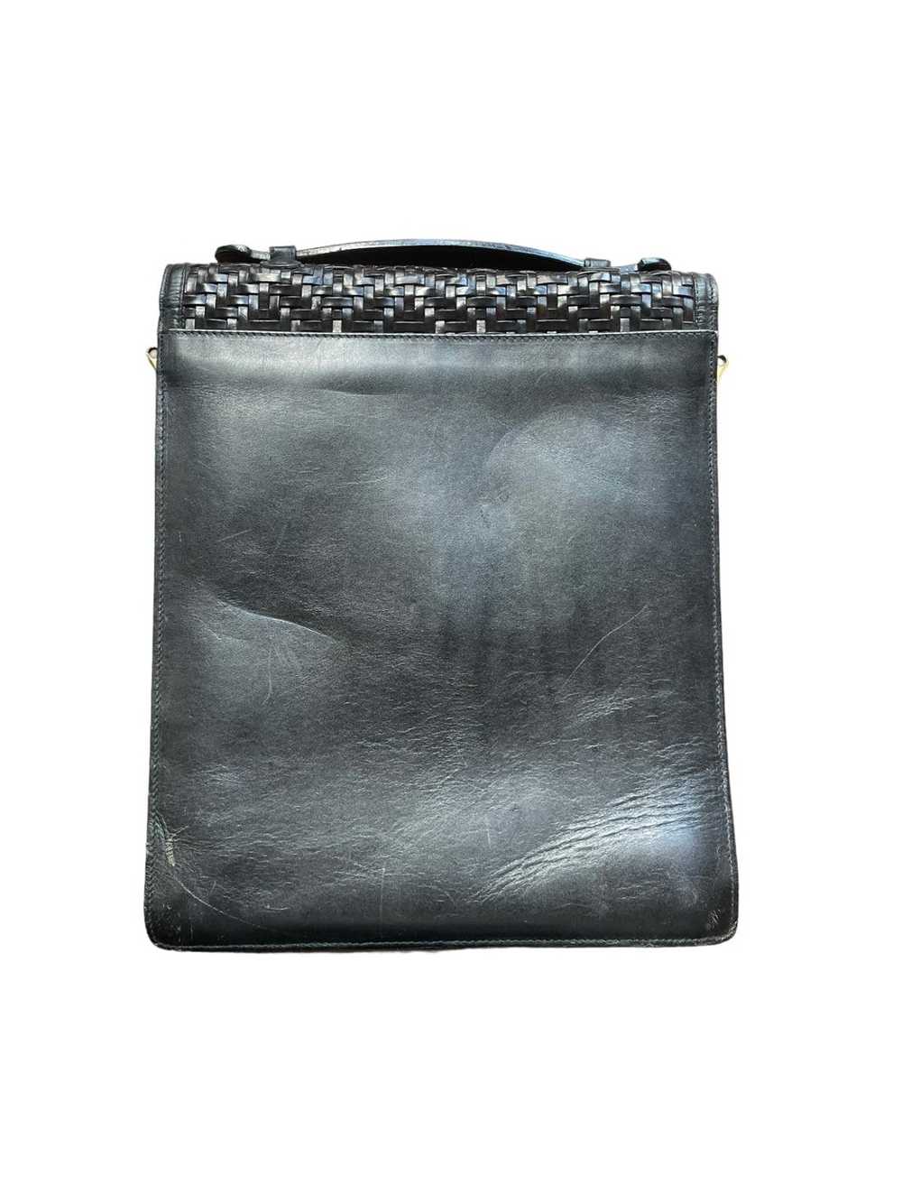 Bally BALLY Switzerland Leather Shoulder Bag Mess… - image 3