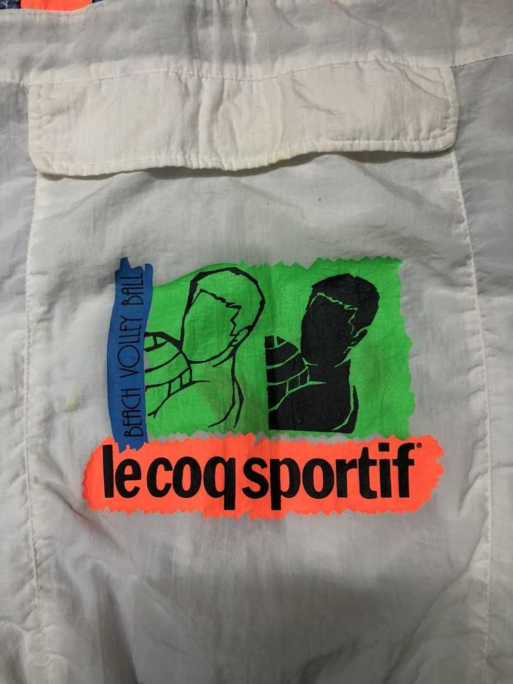 Le Coq Sportif × Streetwear × Vintage Anorak Nylo… - image 11