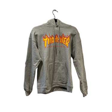 Upcycled Vintage Chargers Flame Sweatshirt - Tonguetied Apparel