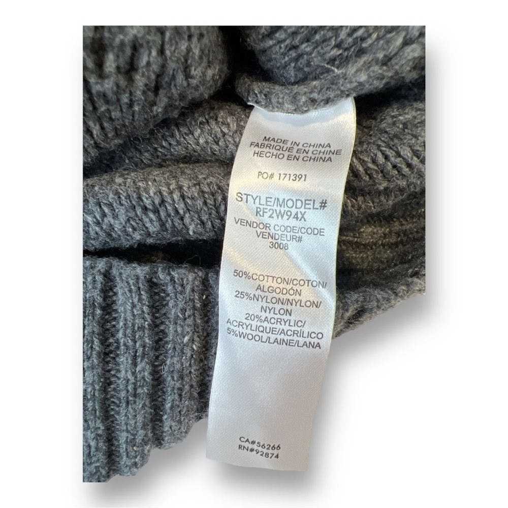 Splendid Mills Splendid Gray Turtleneck Sweater S… - image 4