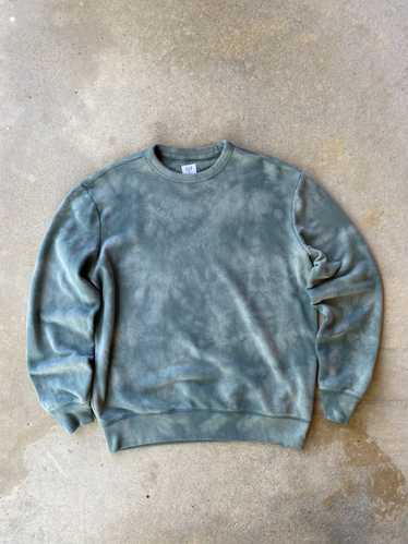 Gap × Hype Vintage faded washed green crewneck 90s