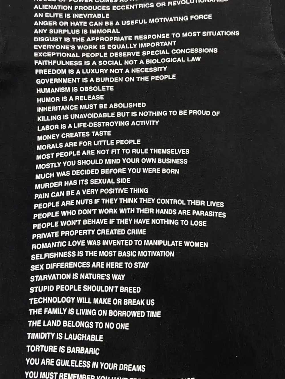 Art × Vintage Vintage 90’s Jenny Holzer ‘Truisms’… - image 4