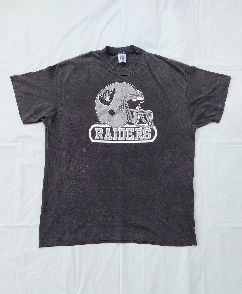 Logo 7 × Oakland Raiders × Vintage Vtg 80's RAIDE… - image 1