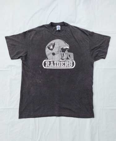 Logo 7 × Oakland Raiders × Vintage Vtg 80's RAIDE… - image 1