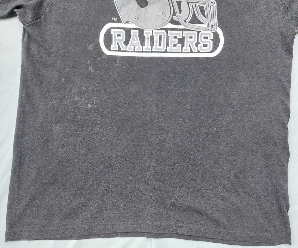 Logo 7 × Oakland Raiders × Vintage Vtg 80's RAIDE… - image 5