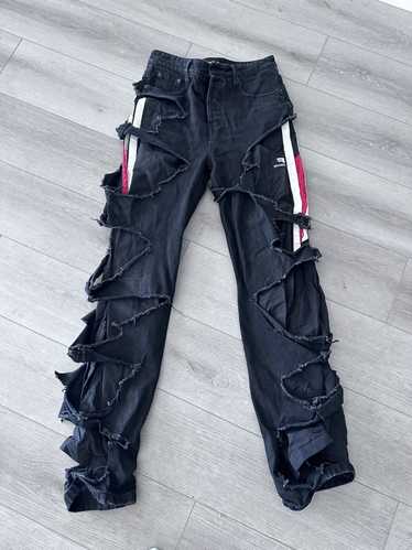 Balenciaga Balenciaga - Distressed Denim Slashed I