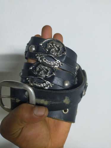 Japanese Brand × Or Glory Leathers belts skull or 