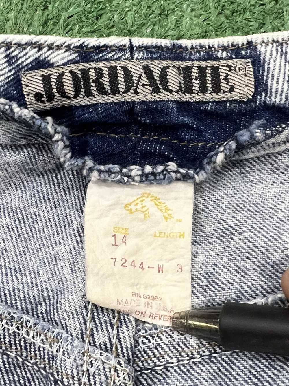 Jordache × Made In Usa × Vintage 90s Acid Wash Je… - image 3