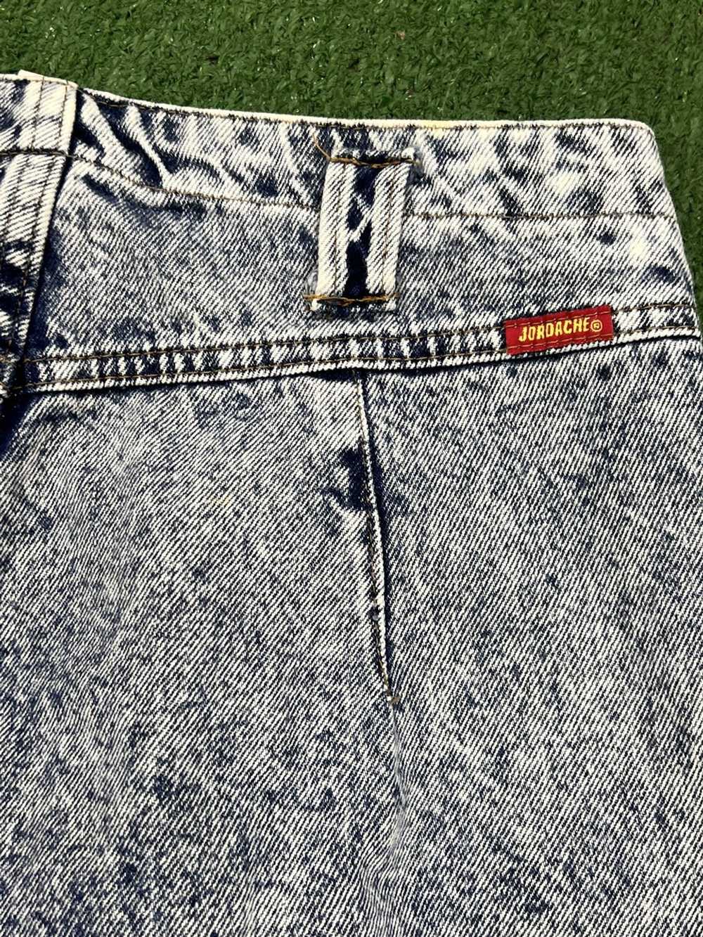 Jordache × Made In Usa × Vintage 90s Acid Wash Je… - image 5