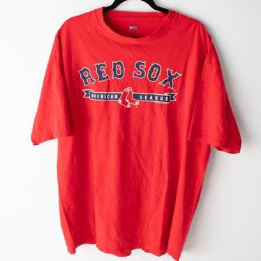 Vintage Boston Red Sox T Shirt Tee Lee Sport Size Xtra Large