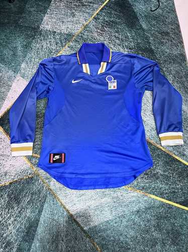 Soccer Jersey × Vintage vintage italy nike jersey… - image 1