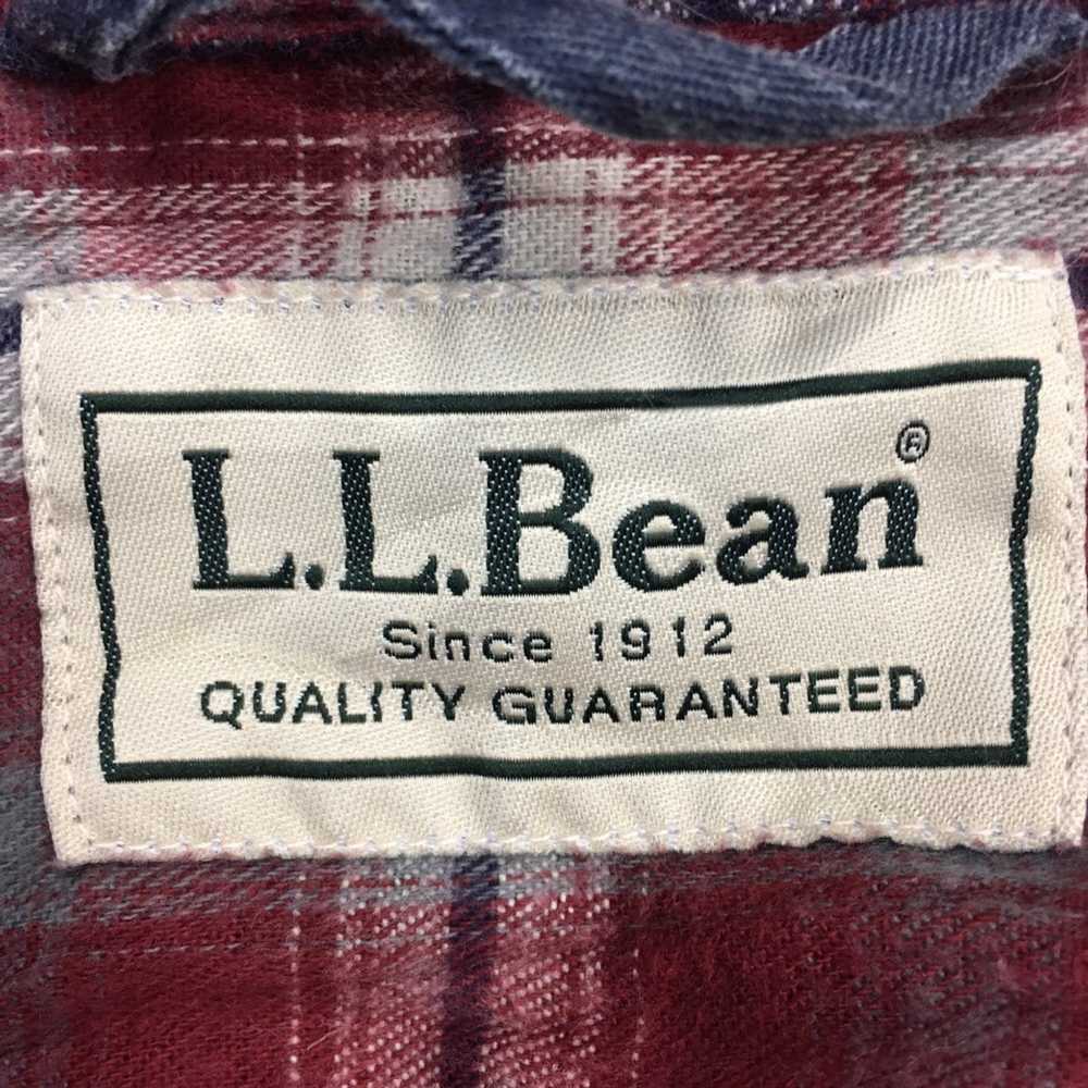 L.L. Bean L.L BEAN Since 1912 Button Jacket Plaid… - image 8