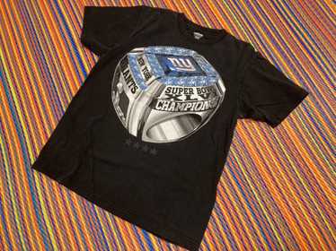 Reebok NY Giants Super Bowl XLII 3X Super Bowl Champions Black Size M  T-Shirt on eBid New Zealand | 193671727