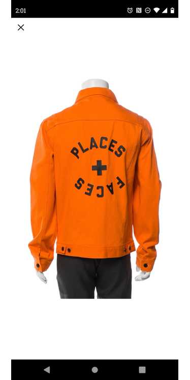 Places + Faces Places and Faces Orange Trucker Jac