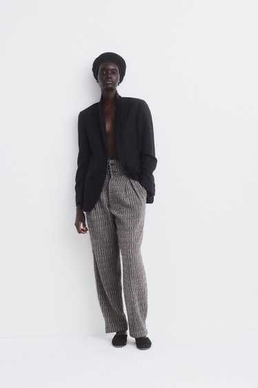 1980s Issey Miyake Woven Wool Trousers
