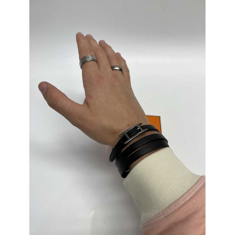 Hermès Leather bracelet - image 9