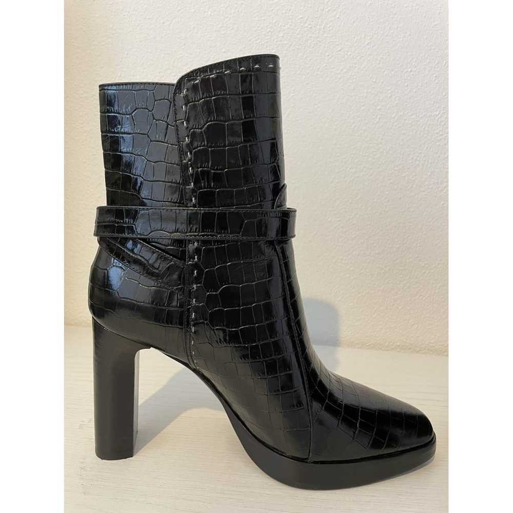 Max Mara Leather ankle boots - image 5