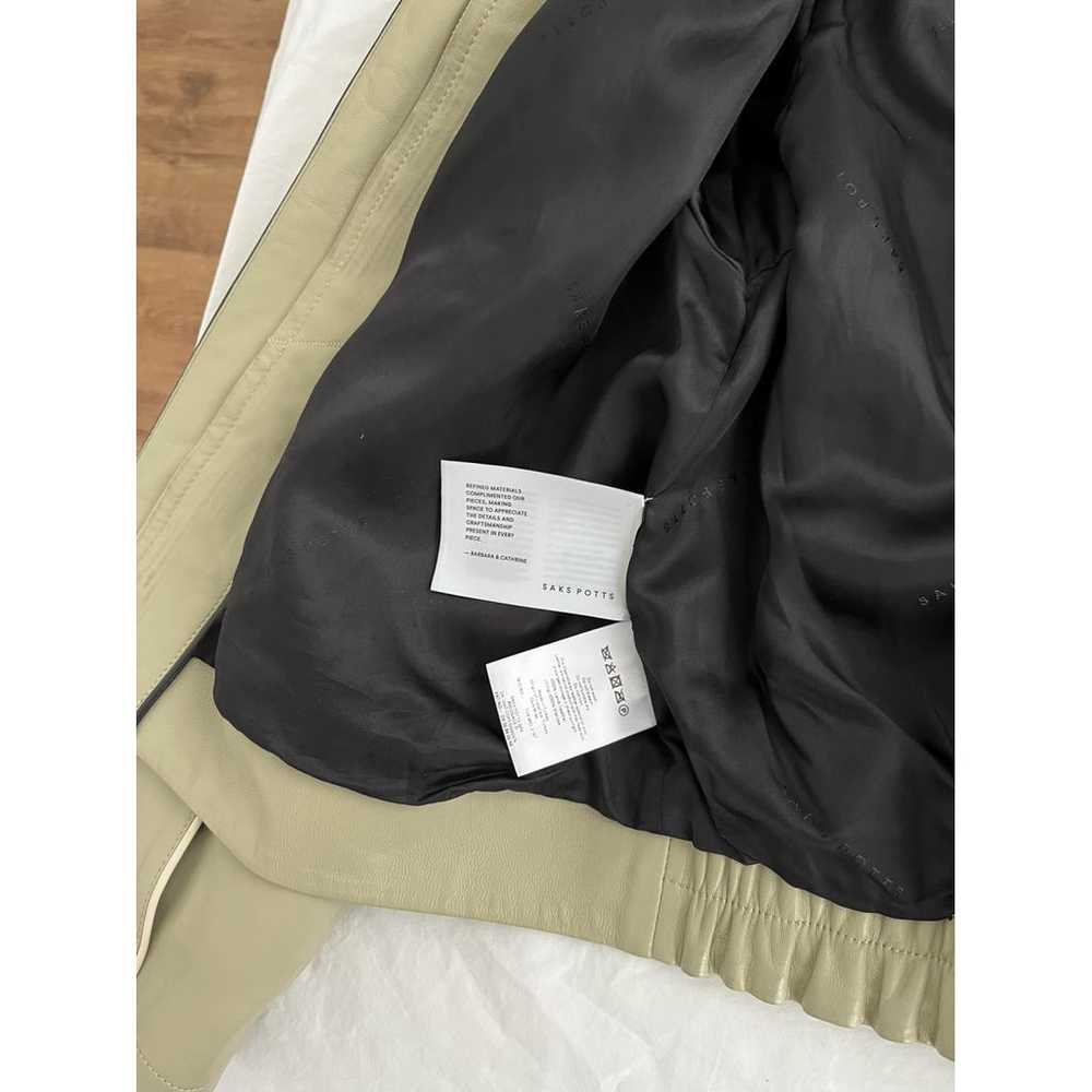 Saks Potts Leather jacket - image 4