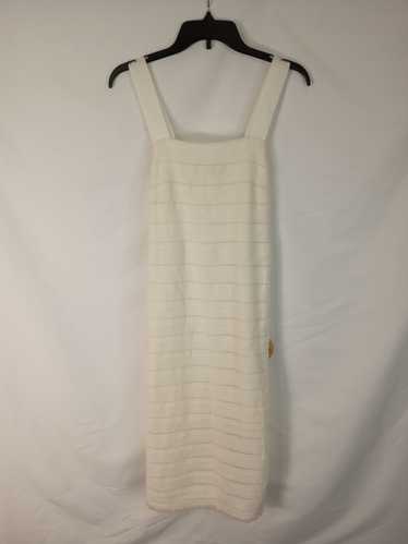 Tara Jarmon Women Cream Knit Dress 38