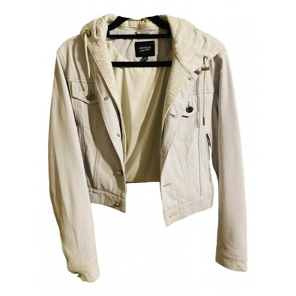 Lamarque Leather biker jacket - image 1