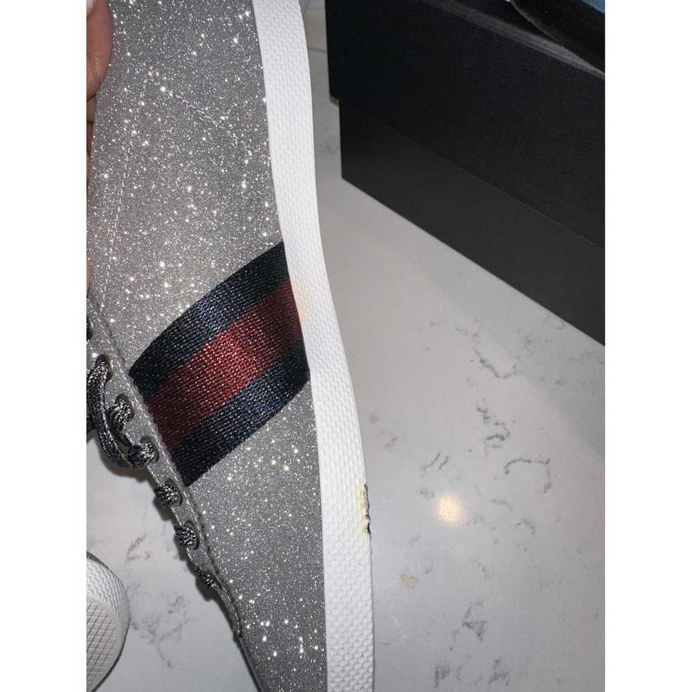 Gucci Glitter low trainers - image 6