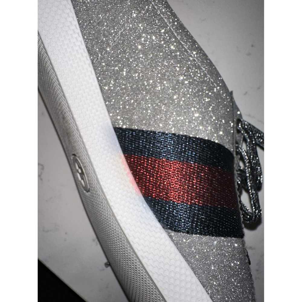 Gucci Glitter low trainers - image 9