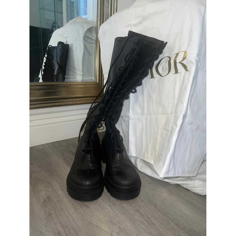 Dior Leather boots - image 5