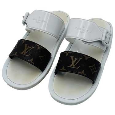 Louis Vuitton - Bom Dia Flat Comfort Mules - Vert D'eau - Women - Size: 38.0 - Luxury
