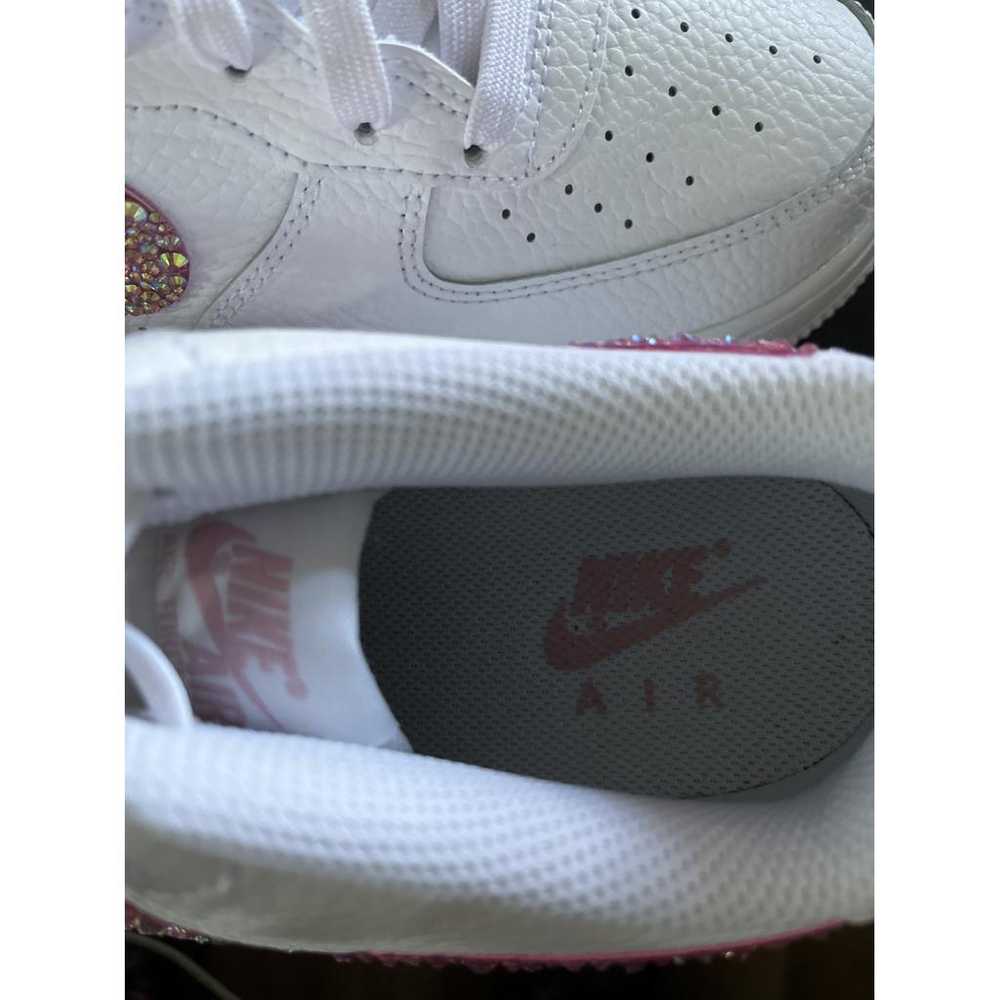 Nike Air Force 1 leather trainers - image 7
