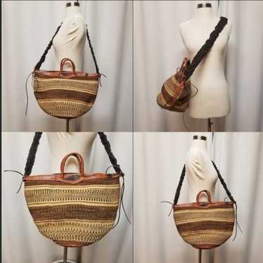Handmade × Vintage Handcrafted African Woven Sisal
