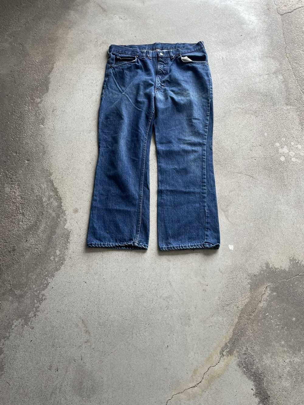 Oshkosh × Vintage Vintage 70s OshKosh Denim jeans… - image 1