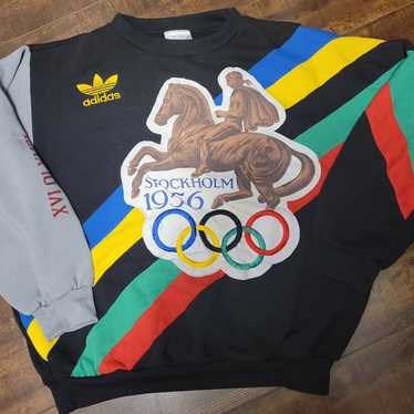 Vintage 90s Adidas Team USA Crewneck Sweatshirt (Size M) NWOT — Roots
