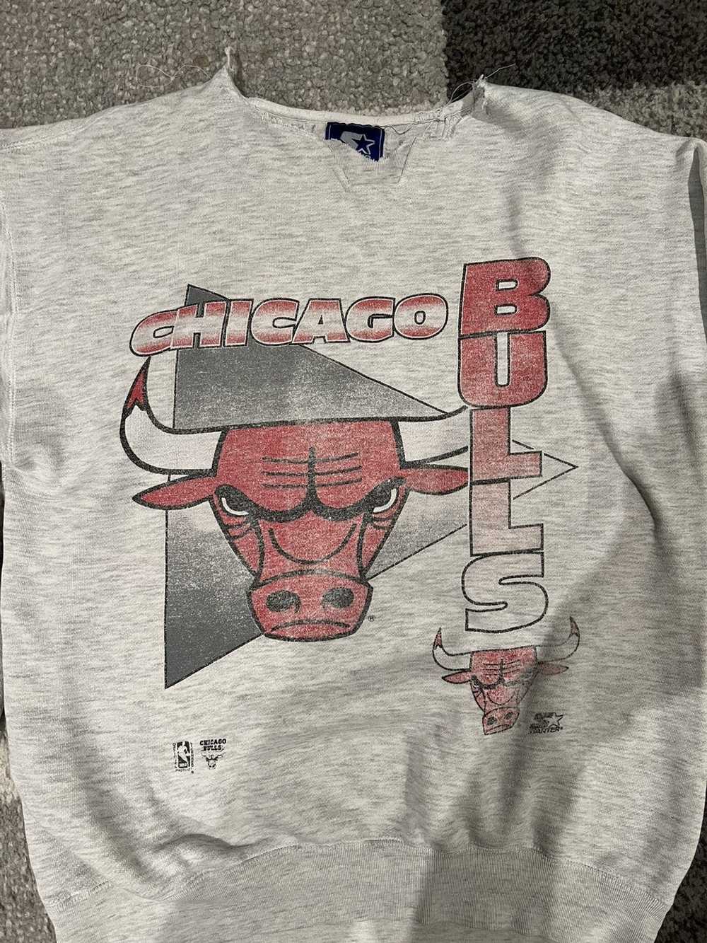 Starter × Vintage Vintage Chicago Bulls 90s Faded… - image 2