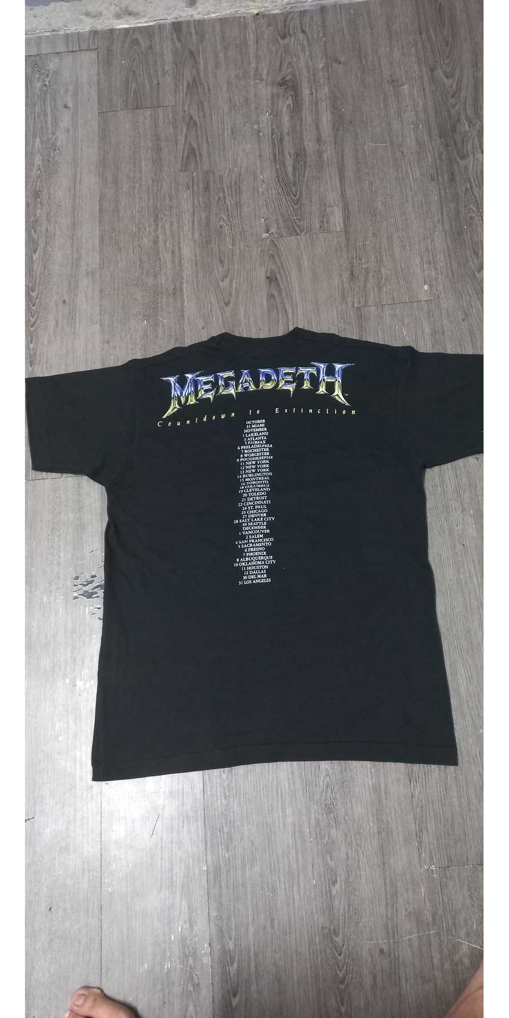 Megadeth × Vintage Megadeth vintage 90's single s… - image 4
