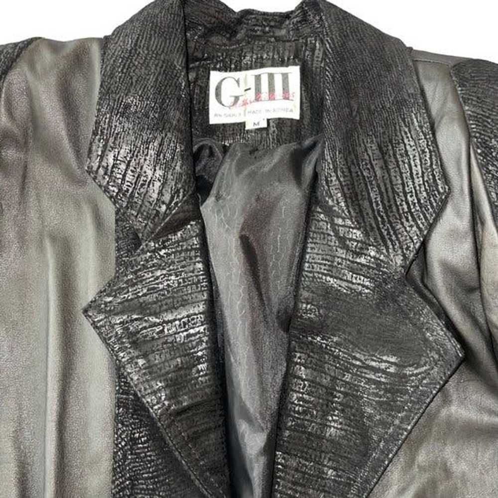 Vintage G-III Vintage Womens Crop Jacket Size Med… - image 10
