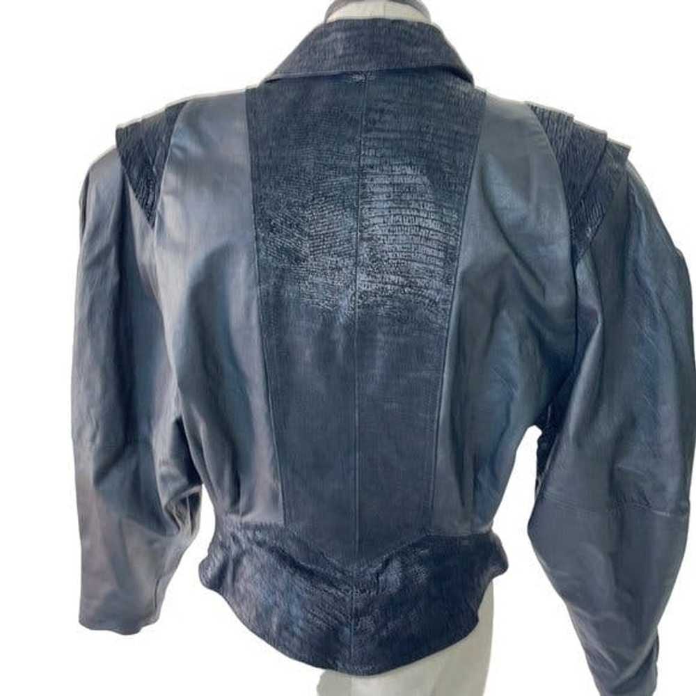 Vintage G-III Vintage Womens Crop Jacket Size Med… - image 11