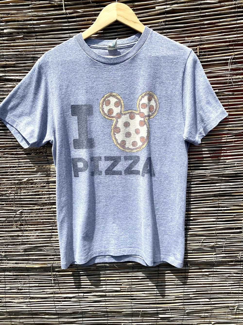 Mickey Mouse × Vintage I heart pizza Mickey Mouse… - image 1