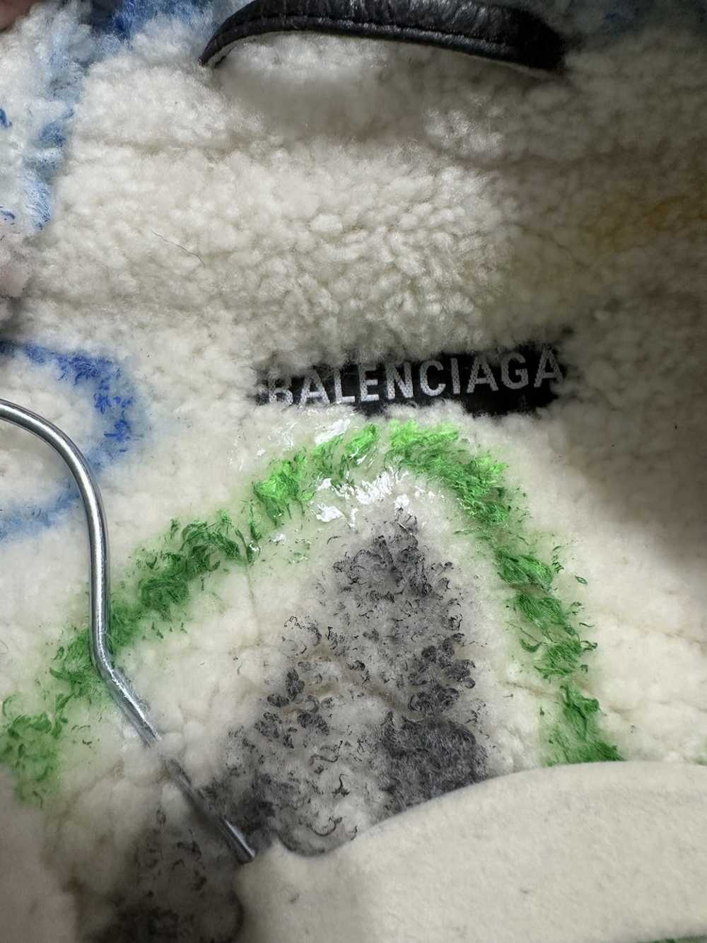 Balenciaga Balenciaga Shearling Graffiti Jacket (… - image 4