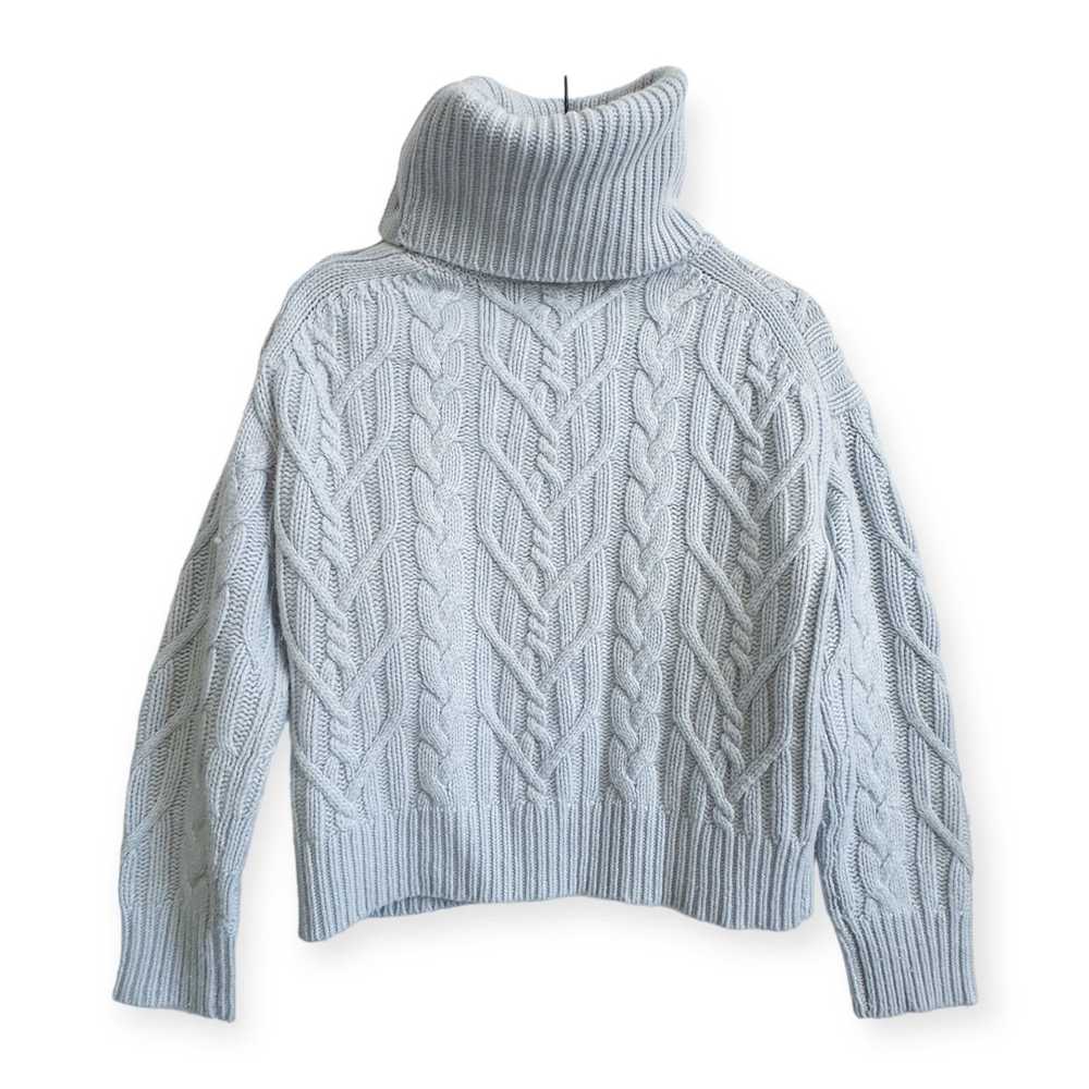 Nili Lotan Nili Lotan Cowl Neck Sweater, Cable Kn… - image 2