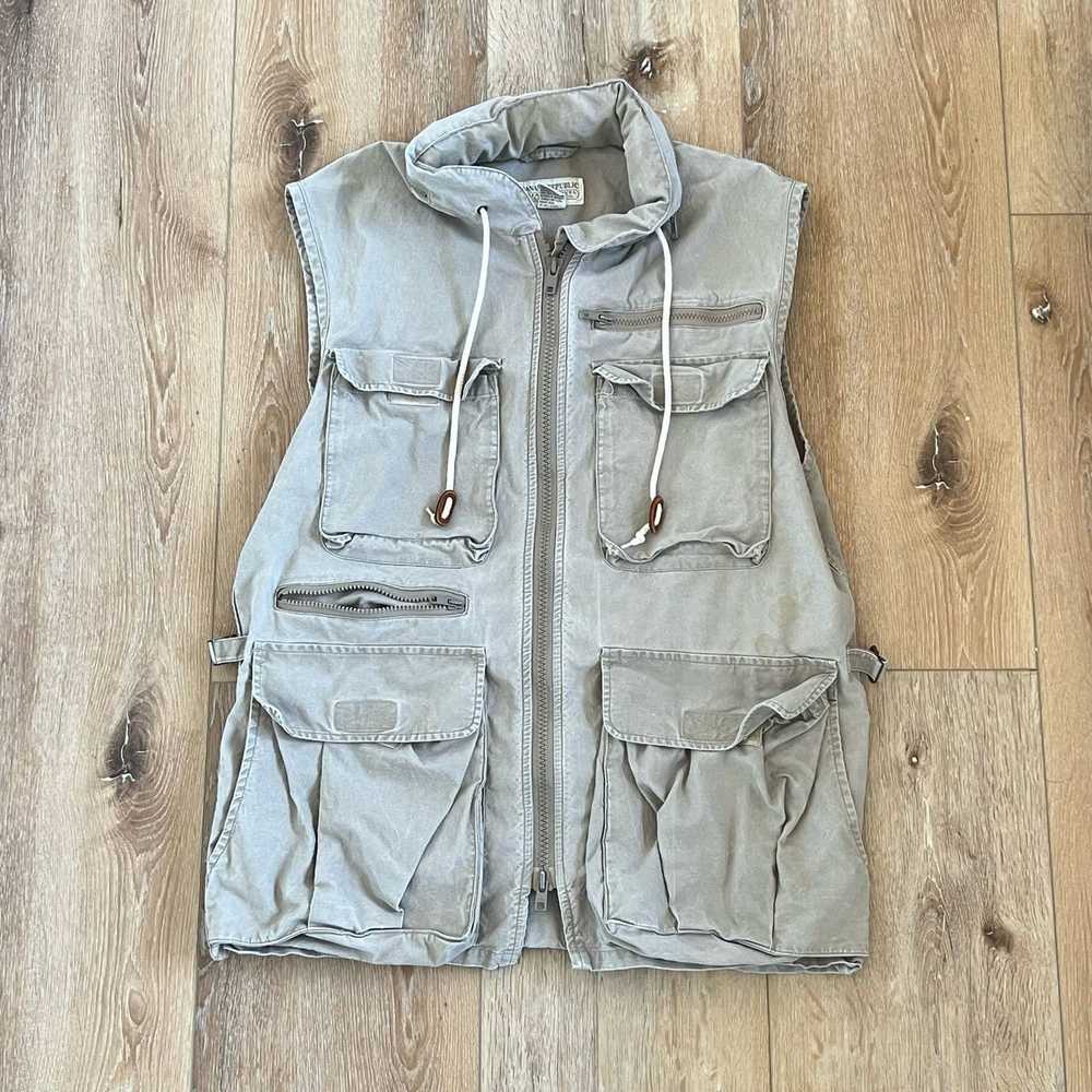 Banana Republic 90s Banana Republic Fishing Vest - image 3