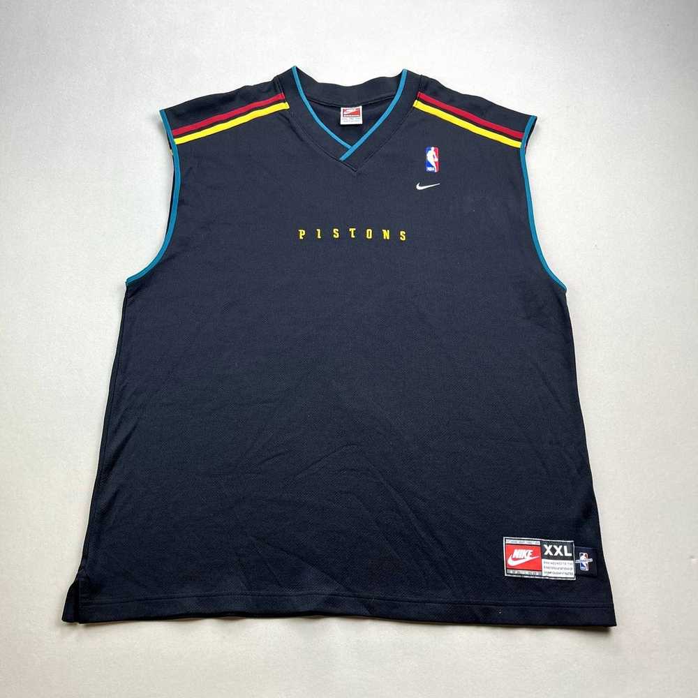 NBA × Nike × Vintage Vintage Nike Detroit Pistons… - image 1